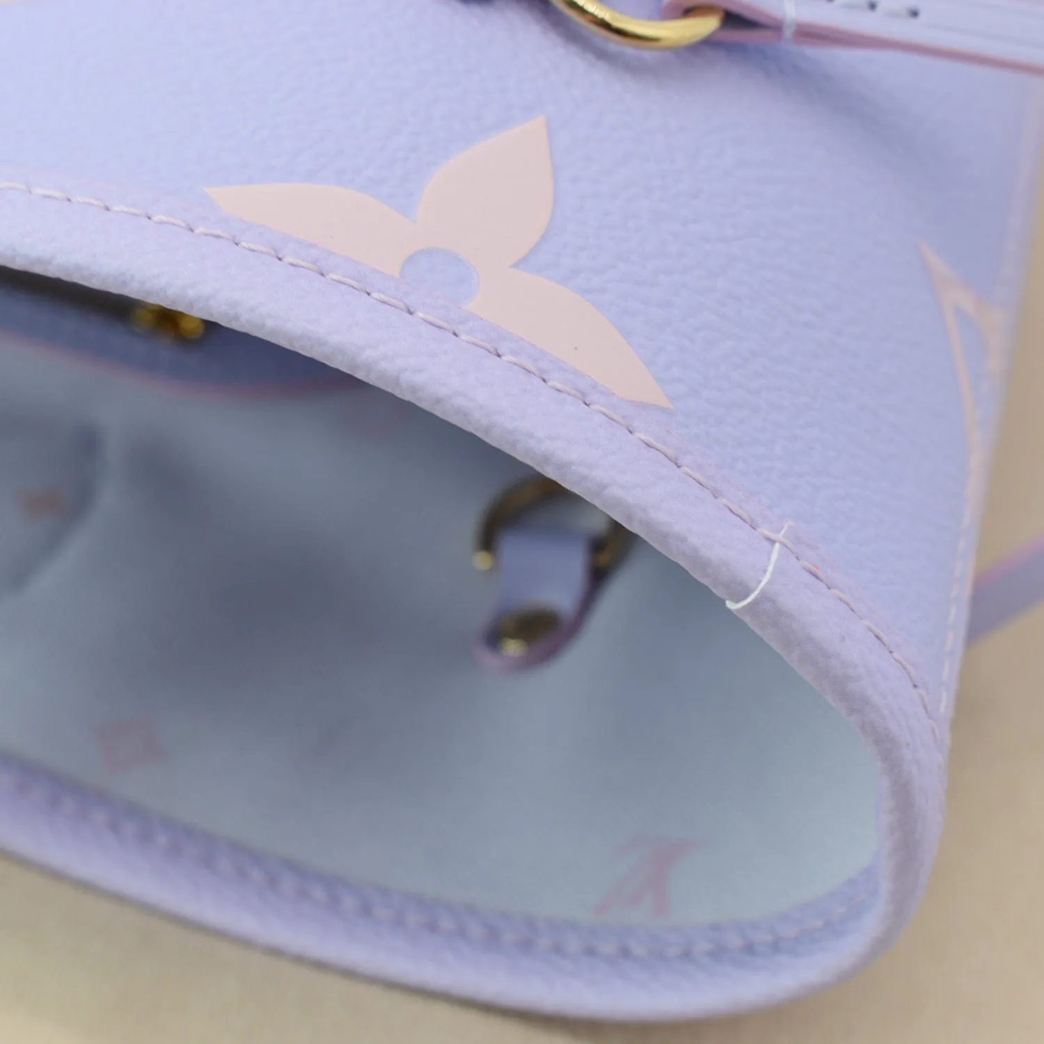 LOUIS VUITTON Neverfull MM Monogram Canvas Tote Bag Sunrise Pastel - New Year Deals