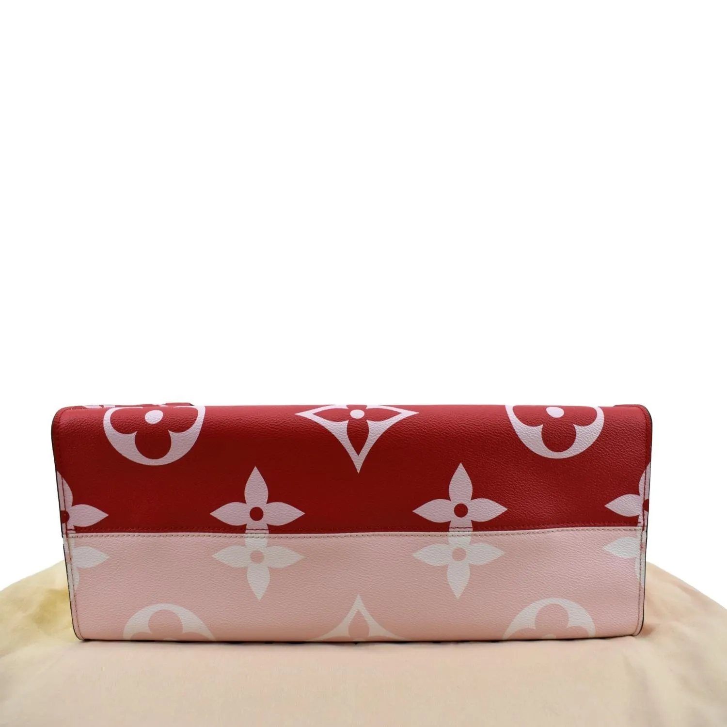 LOUIS VUITTON Onthego GM Limited Edition Giant Monogram Tote Bag Rouge Rose