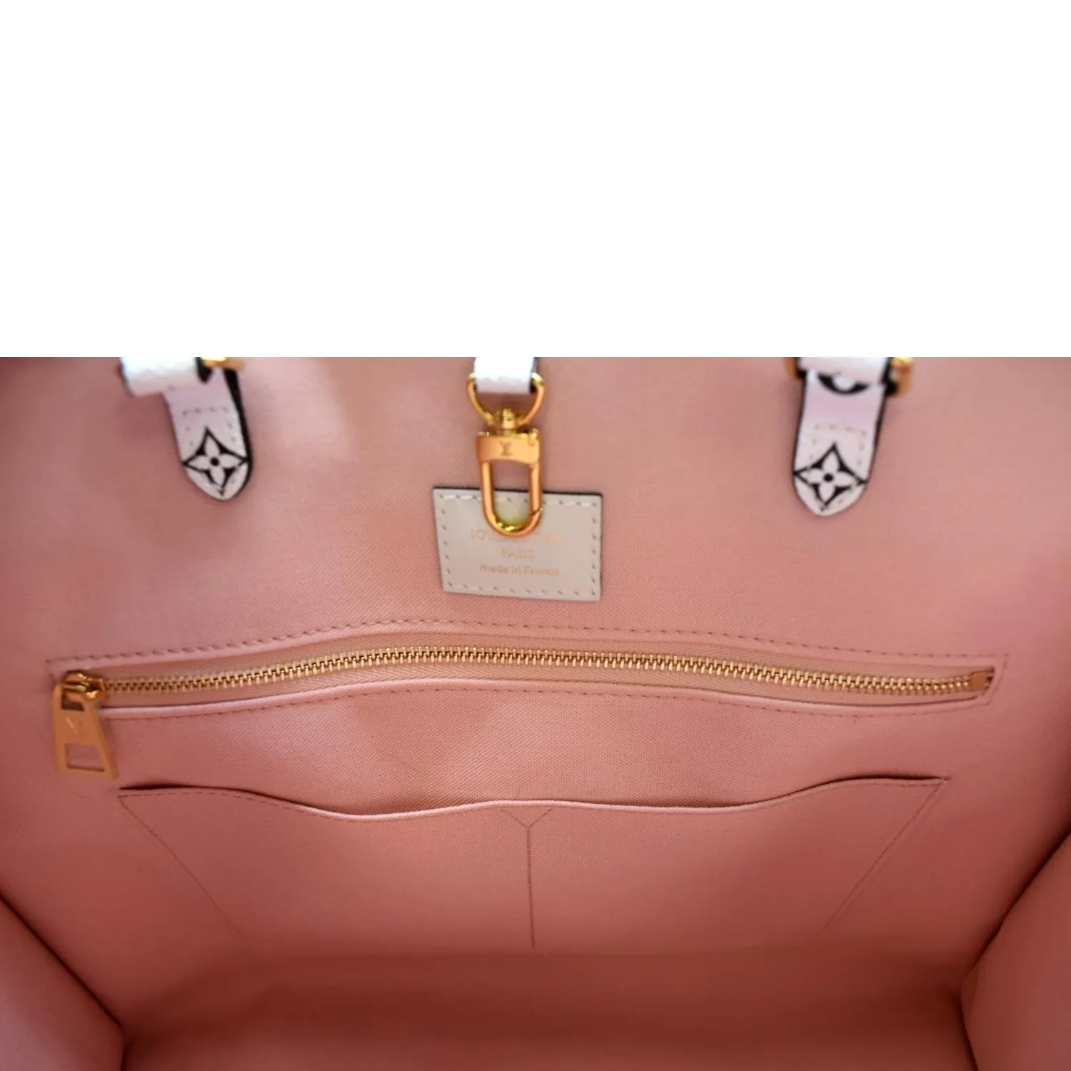 LOUIS VUITTON Onthego GM Limited Edition Giant Monogram Tote Bag Rouge Rose