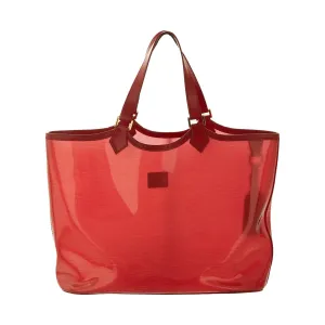 Louis Vuitton Red Coated Epi Jumbo Tote