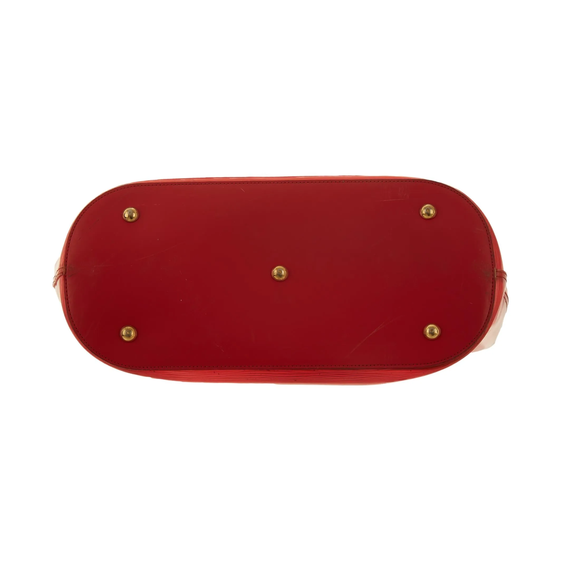Louis Vuitton Red Coated Epi Jumbo Tote