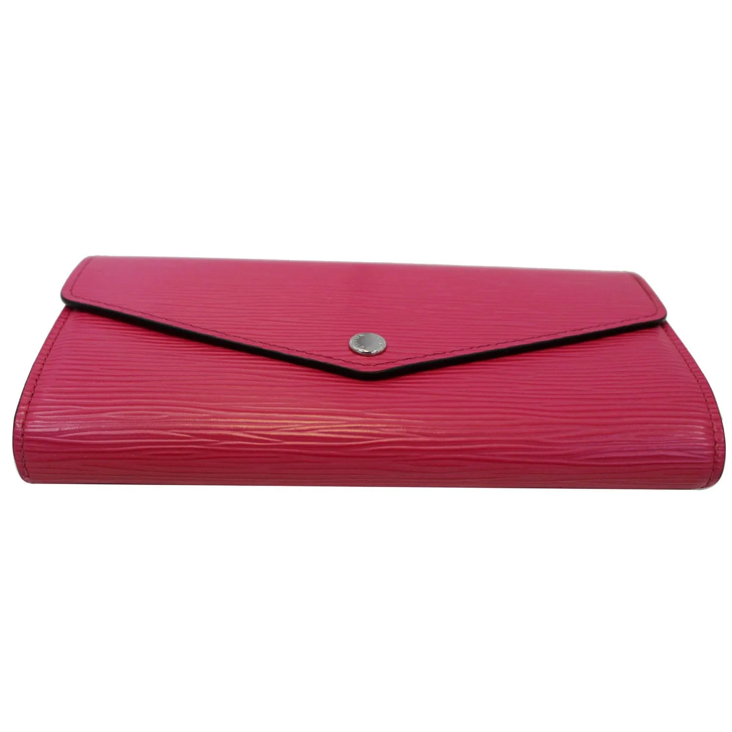 LOUIS VUITTON Sarah Epi Leather Wallet Pink