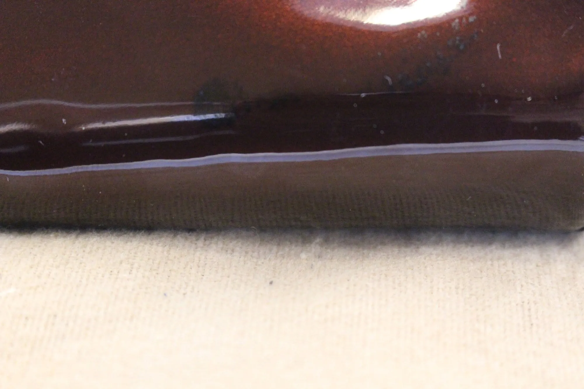 LOUIS VUITTON Sobe Pochette Vernis Rouge Fauviste Clutch Bag
