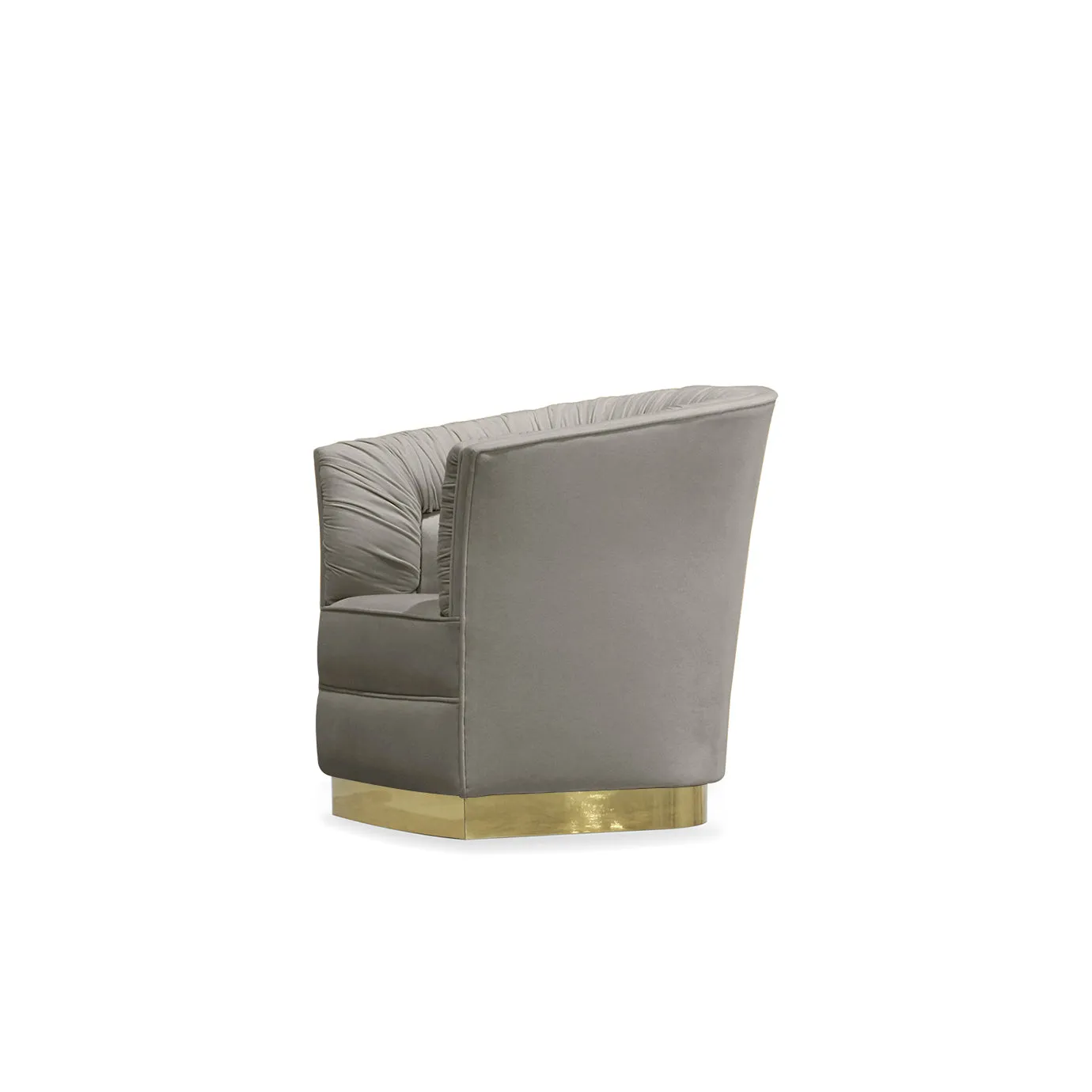 LOVELY ARMCHAIR (METAL BASE)