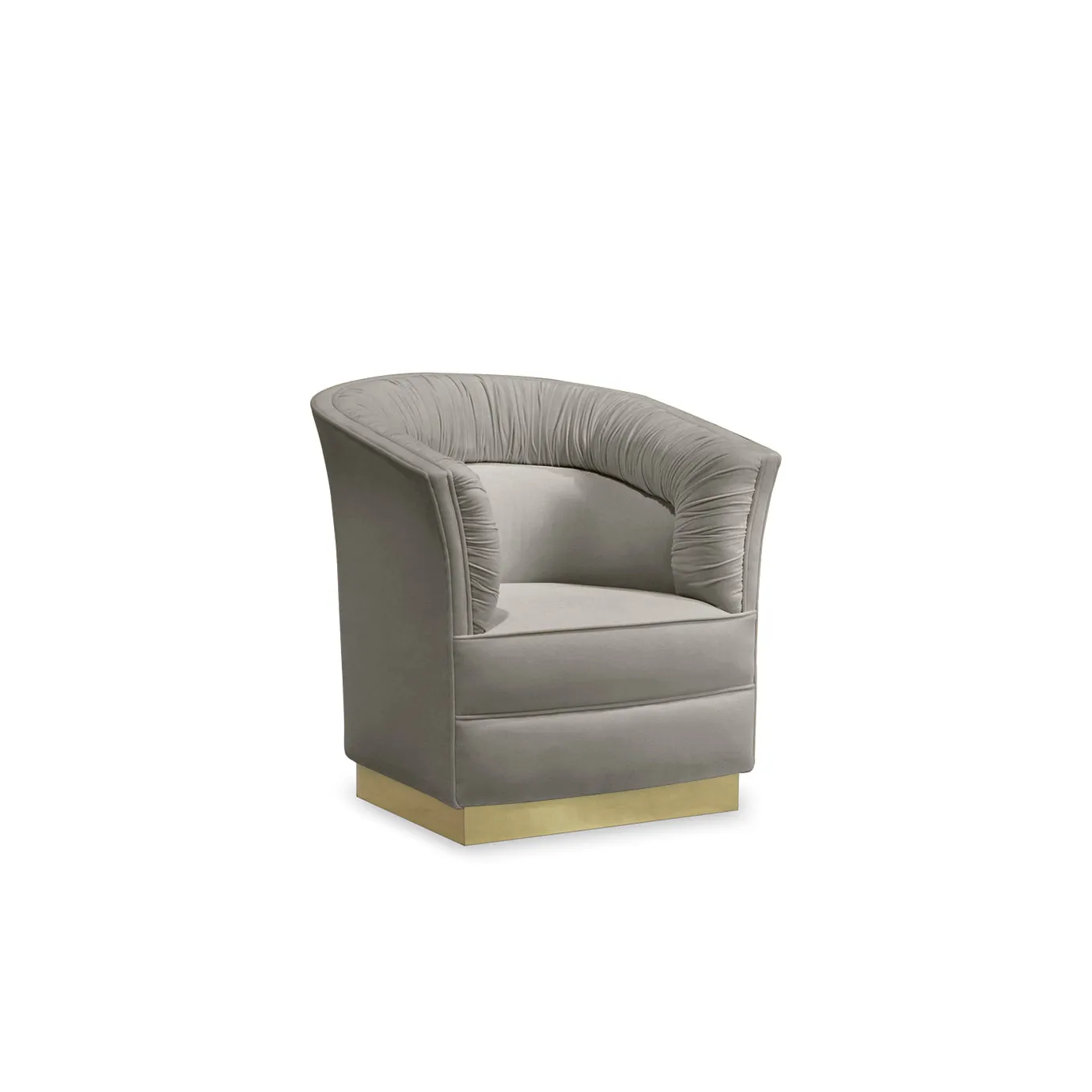LOVELY ARMCHAIR (METAL BASE)