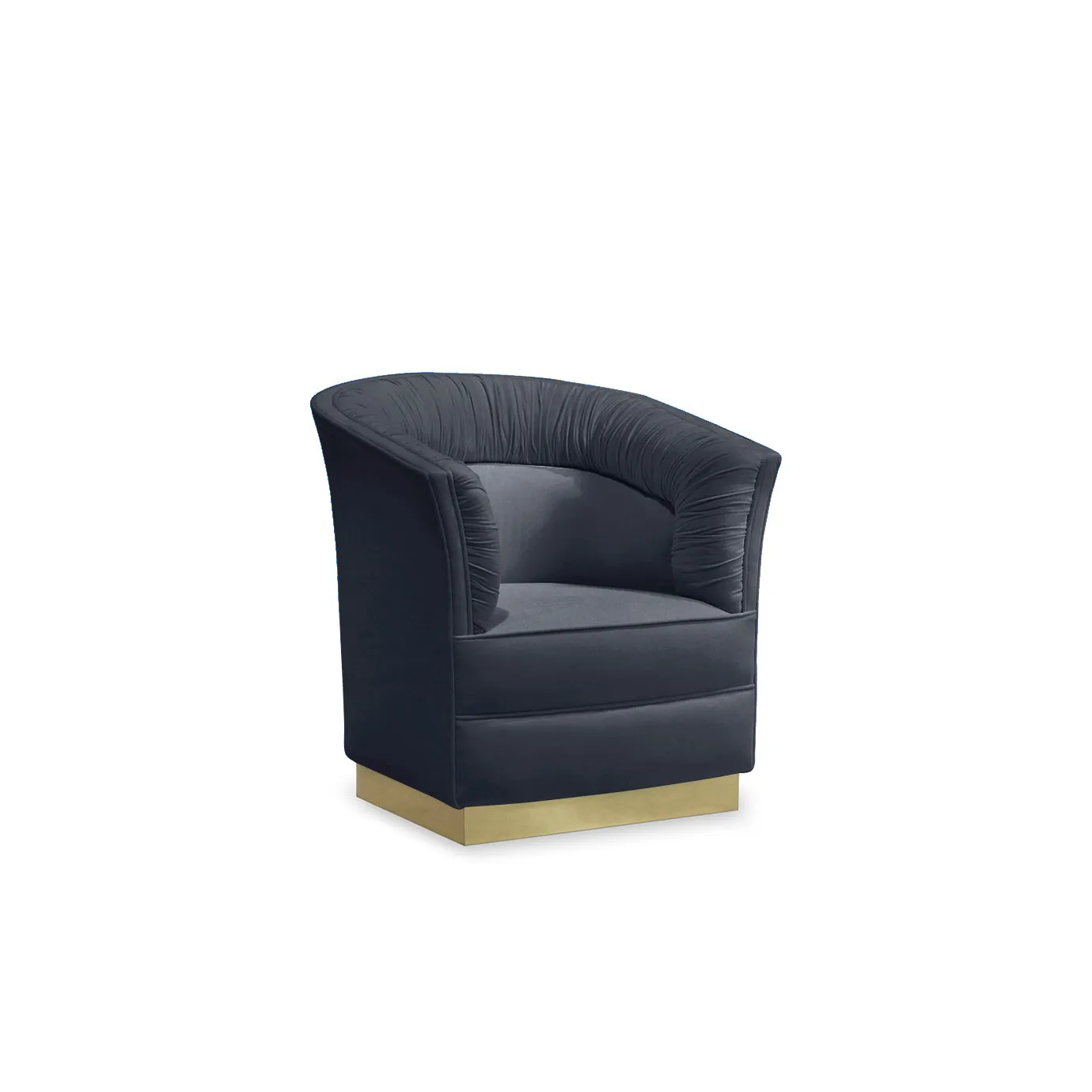 LOVELY ARMCHAIR (METAL BASE)