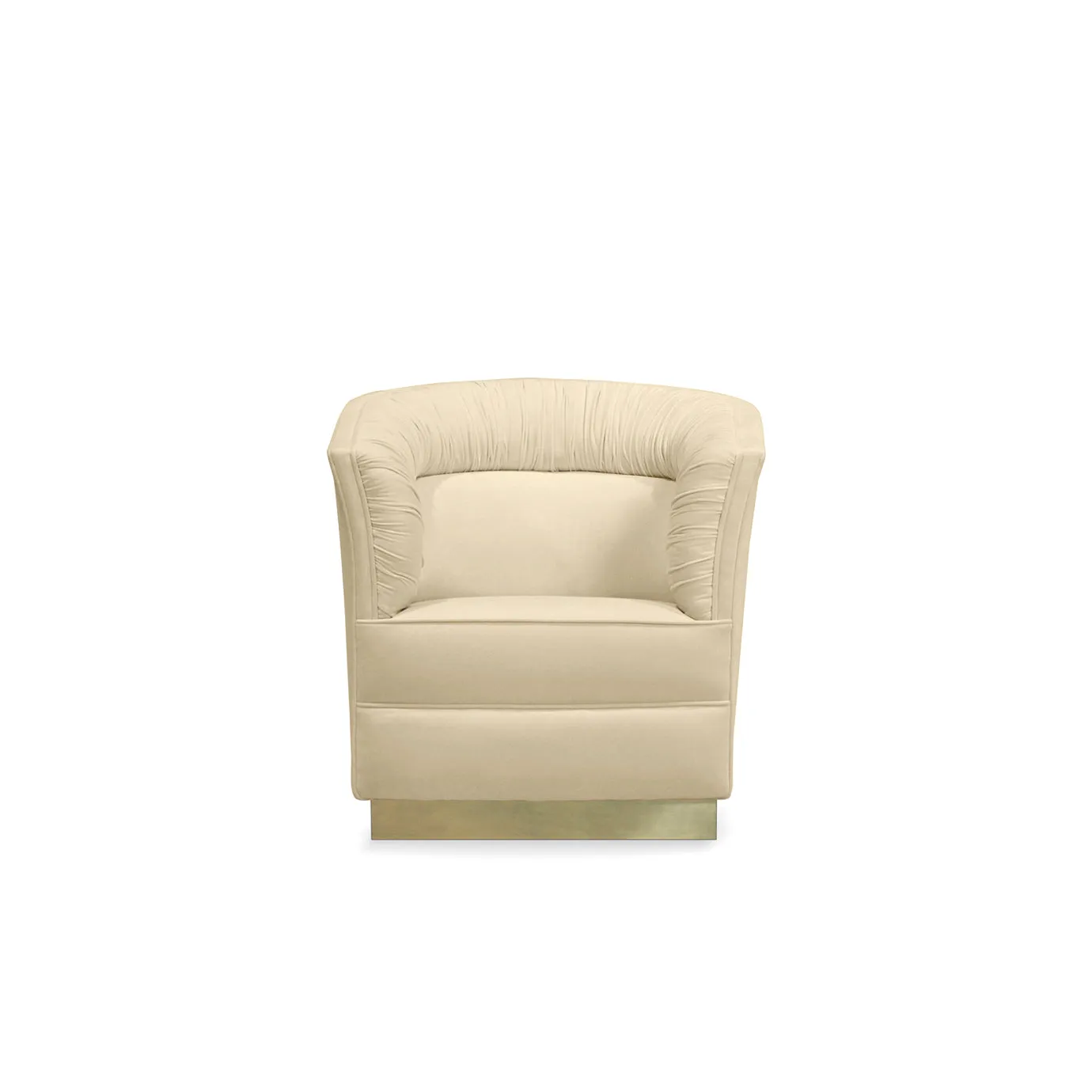 LOVELY ARMCHAIR (METAL BASE)