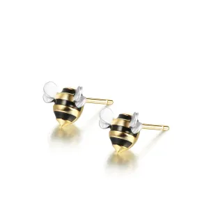 Lovely Bee Stud Earrings