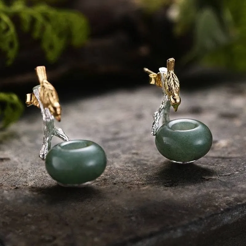 Lovely Bird Dangle Earrings
