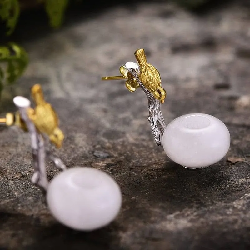 Lovely Bird Dangle Earrings