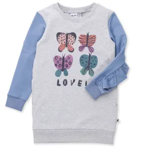 Lovely Butterflies Furry Dress