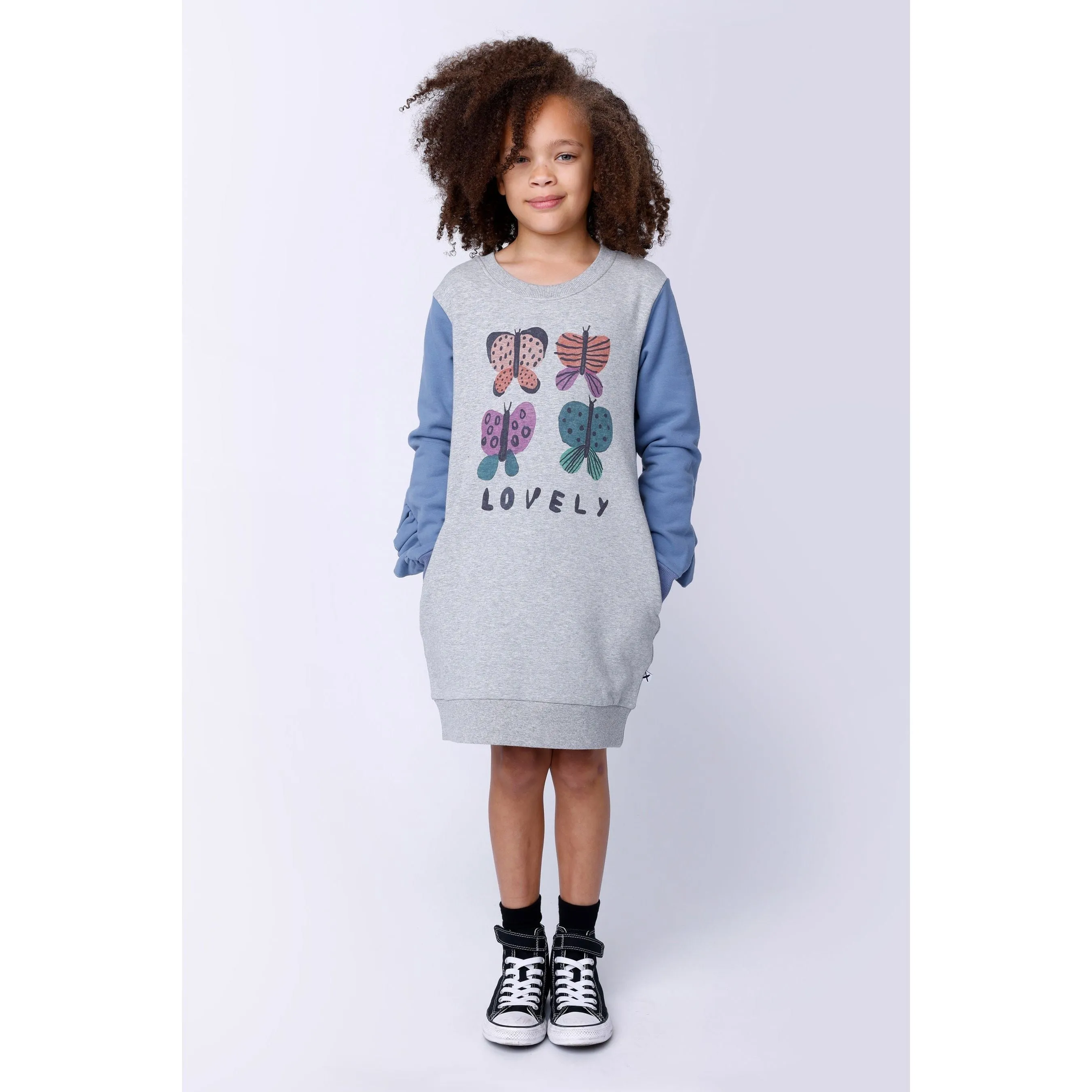 Lovely Butterflies Furry Dress