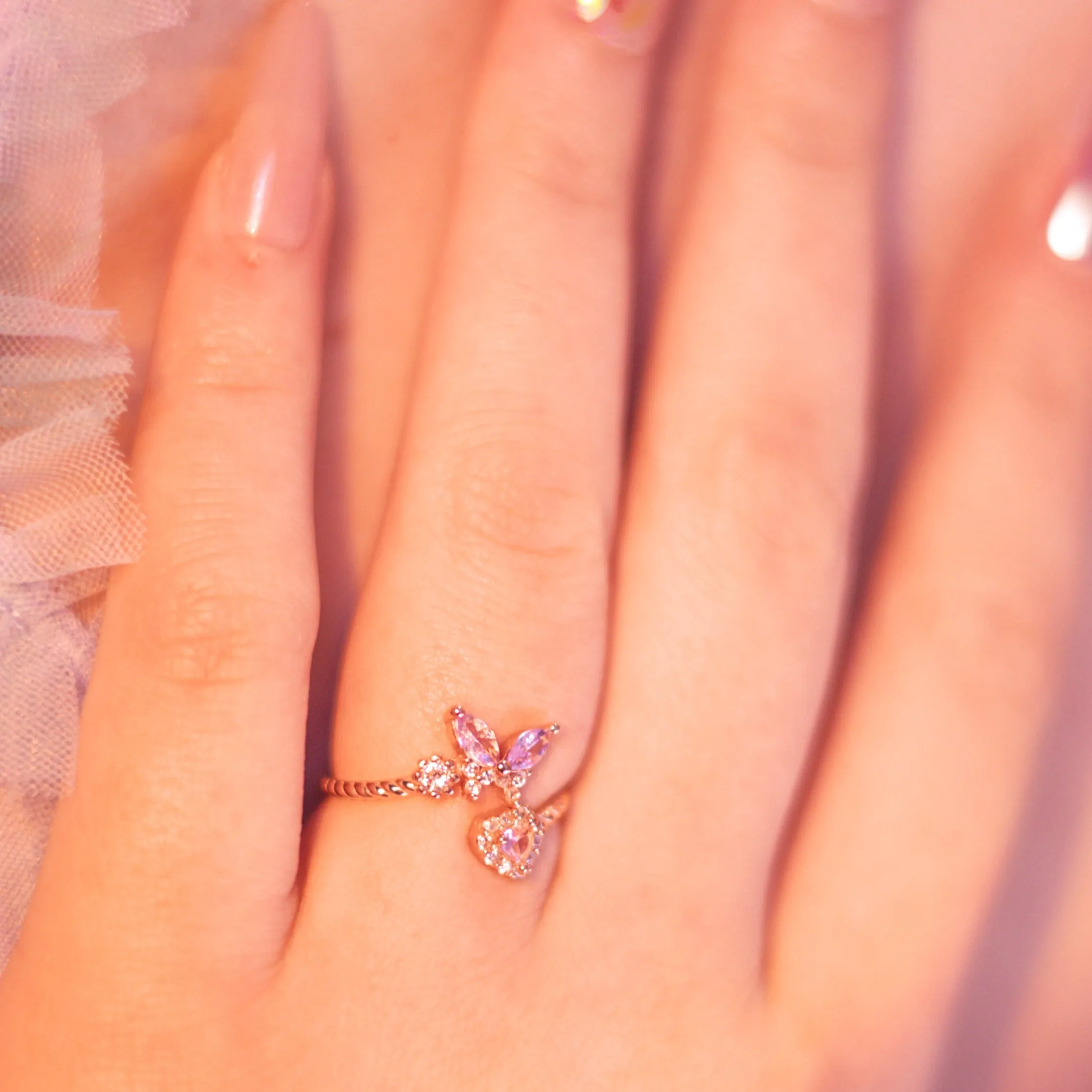 Lovely Butterfly Ring