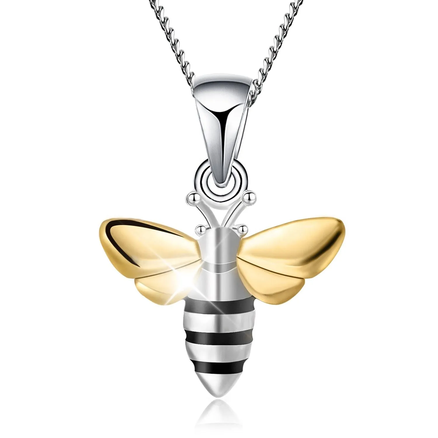 Lovely Charm Honey Bee Pendant