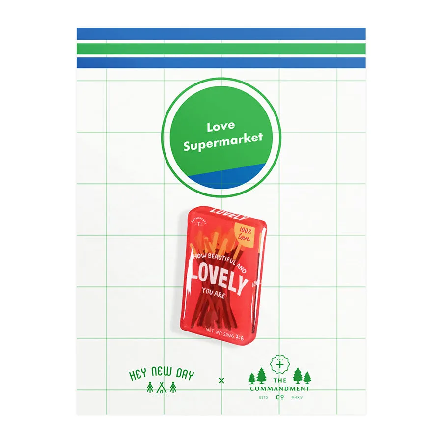 Lovely Chocolate Stick {LOVE SUPERMARKET Pins}