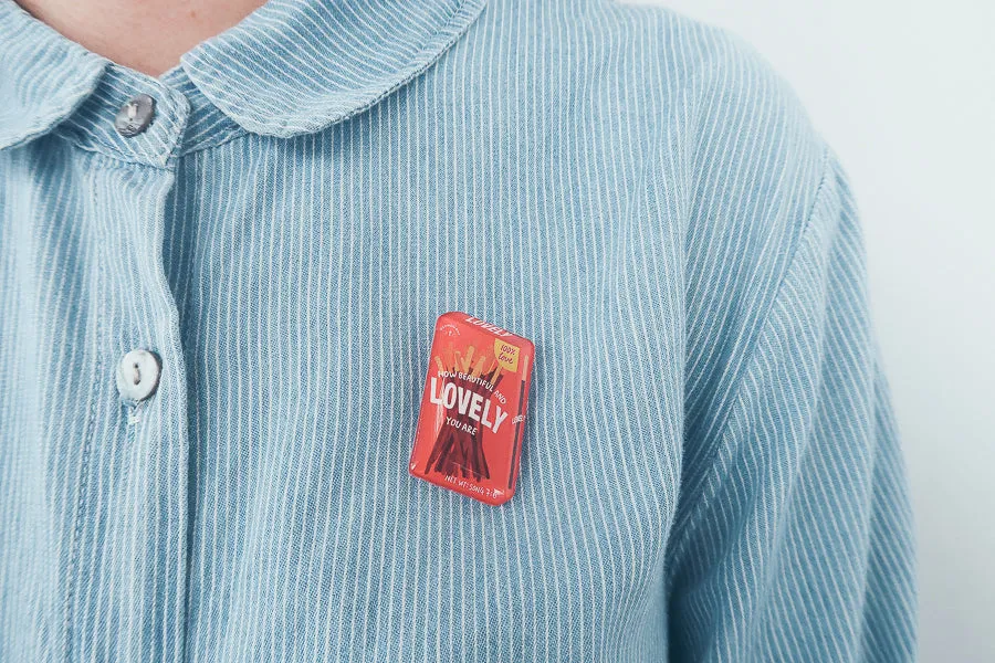 Lovely Chocolate Stick {LOVE SUPERMARKET Pins}