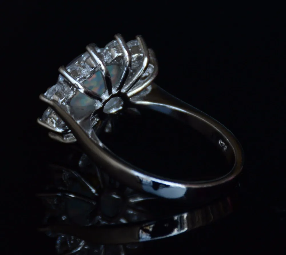 Lovely Fire Opal Ring