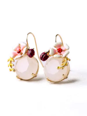 Lovely Flower Pattern Earrings