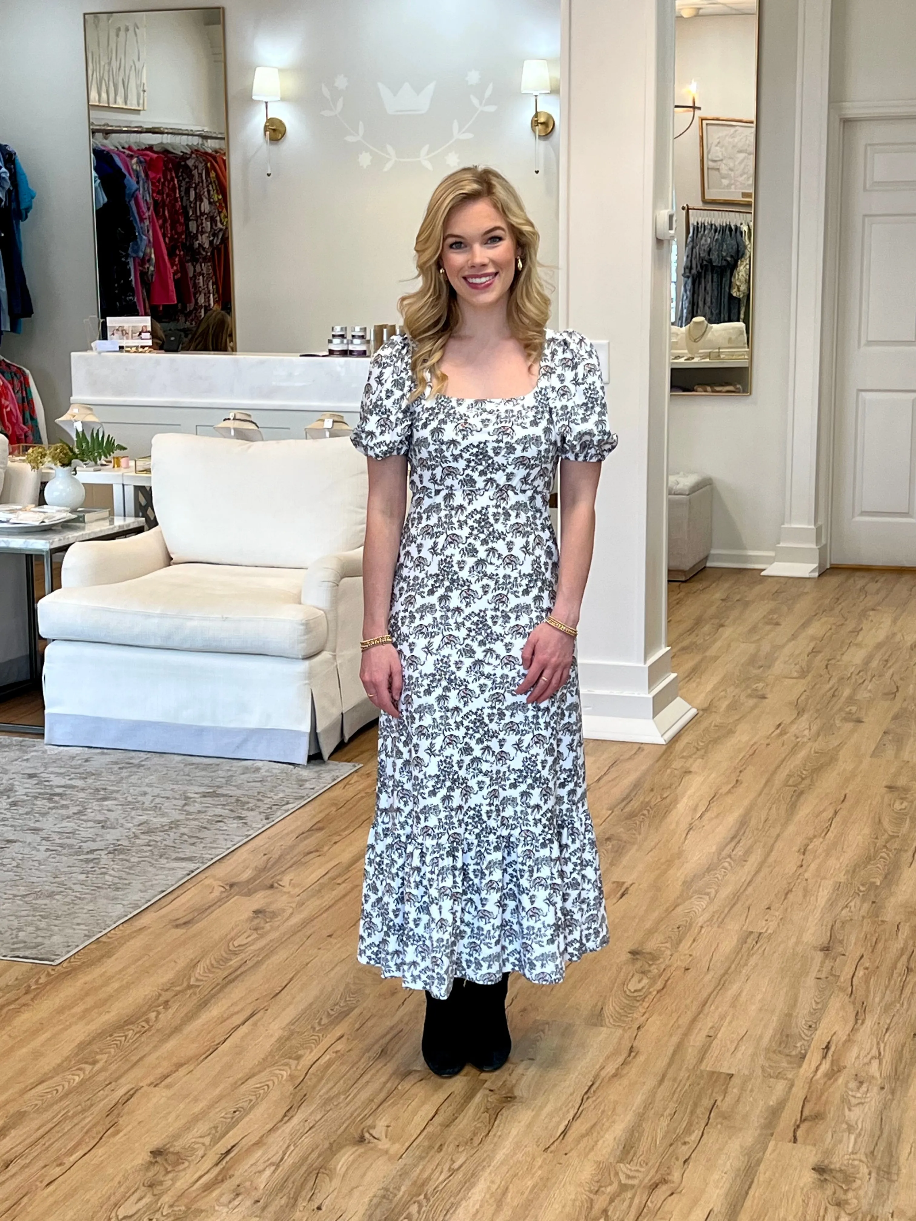 Lovely in Camellia Lucy Dress