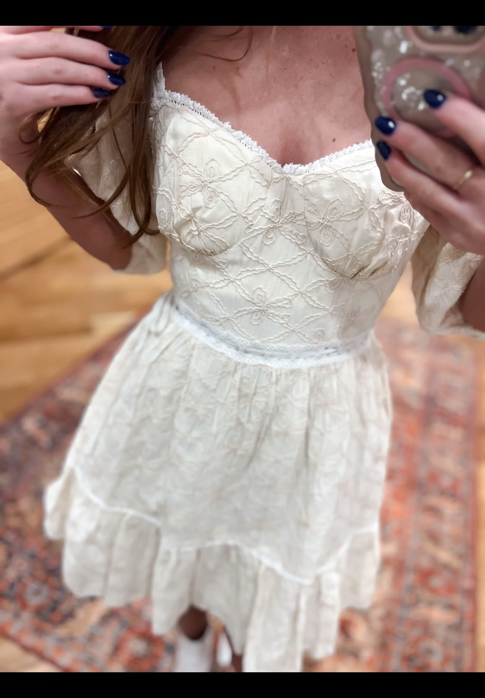 Lovely in Lace Mini Dress