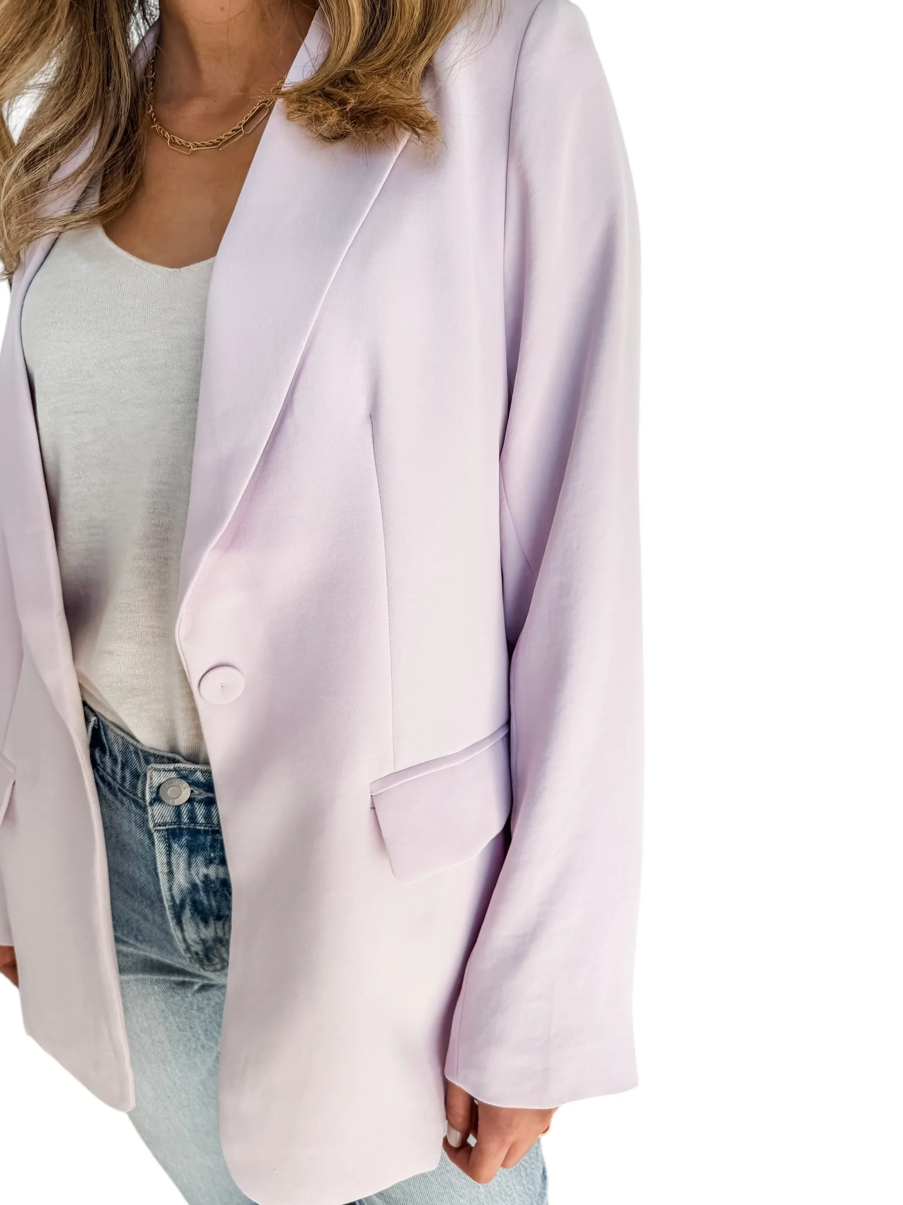 Lovely in Lavender Blazer