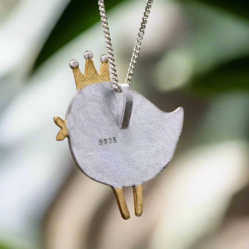 Lovely Princess Bird Pendant