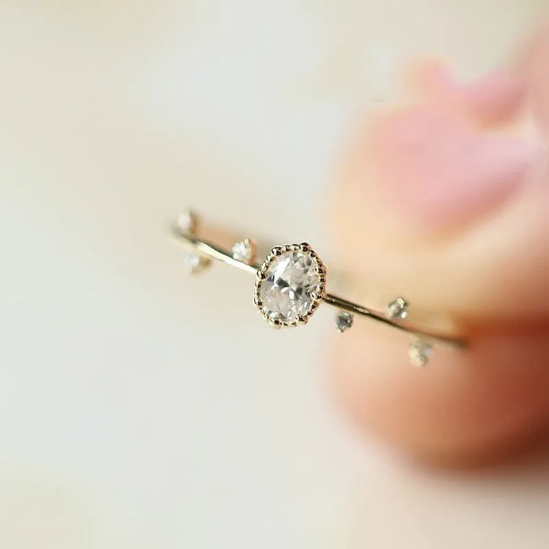 Lovely Rose Gold Ring