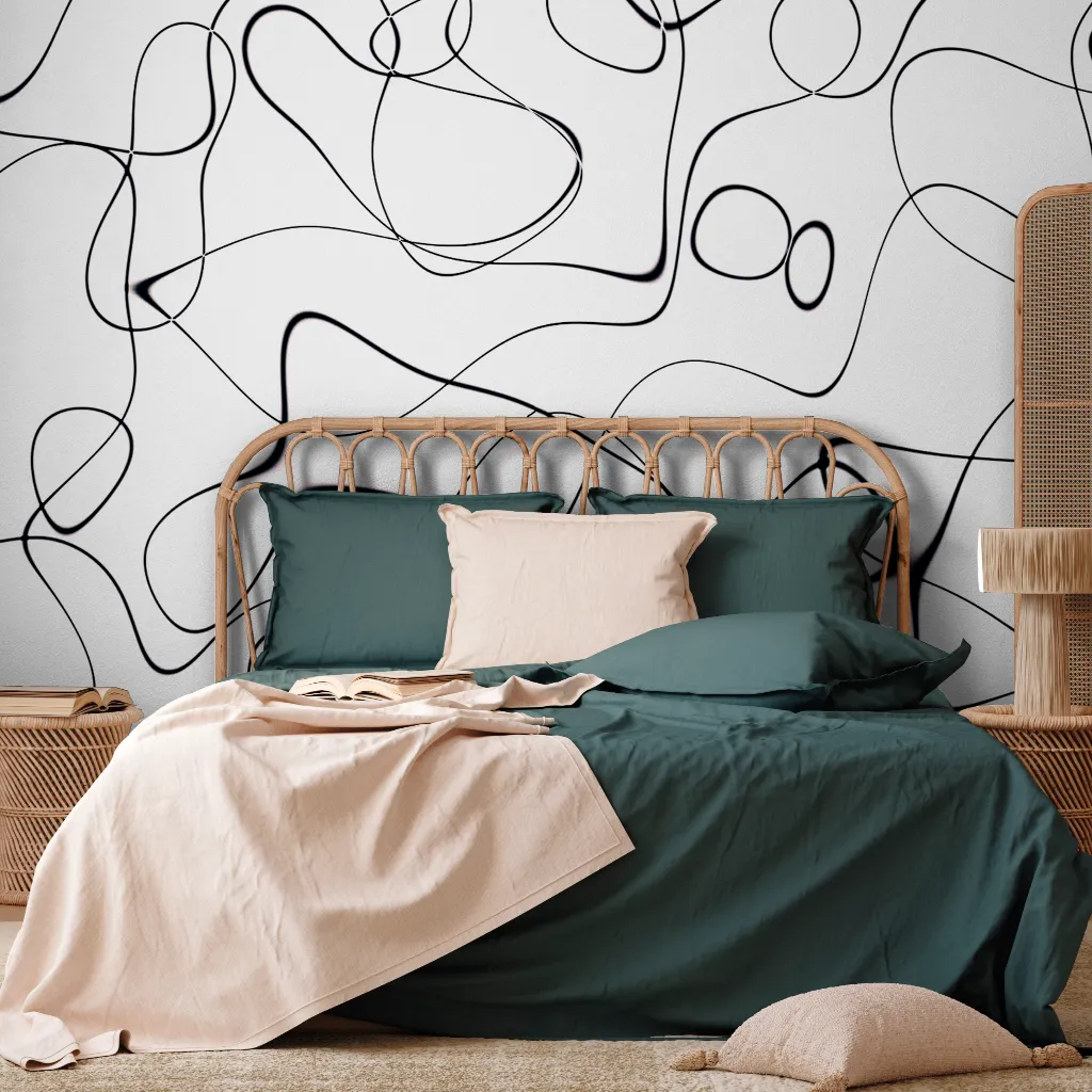 Lovely Swirls Wallpaper Mural