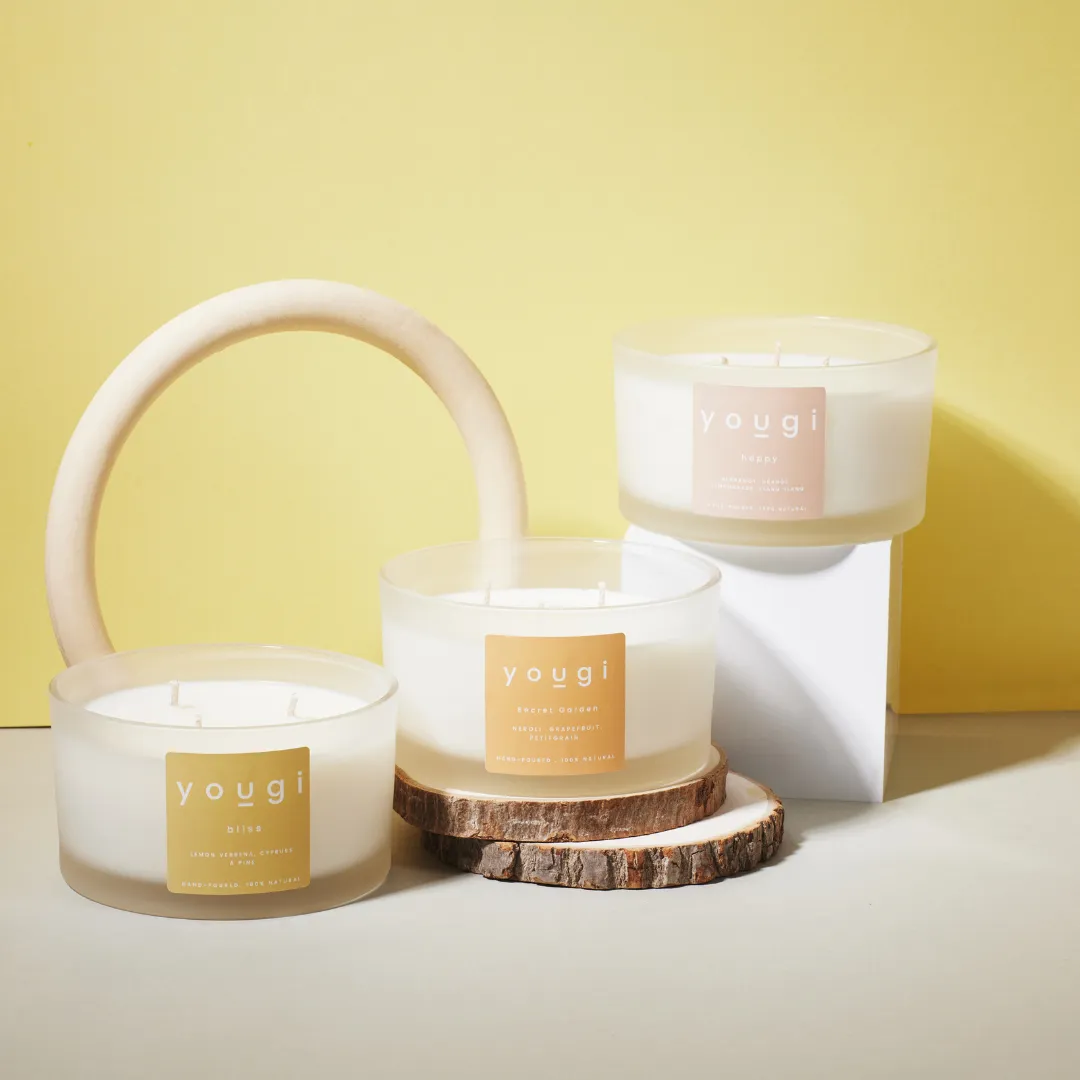 Luxury 3-Wick Aromatherapy Candle