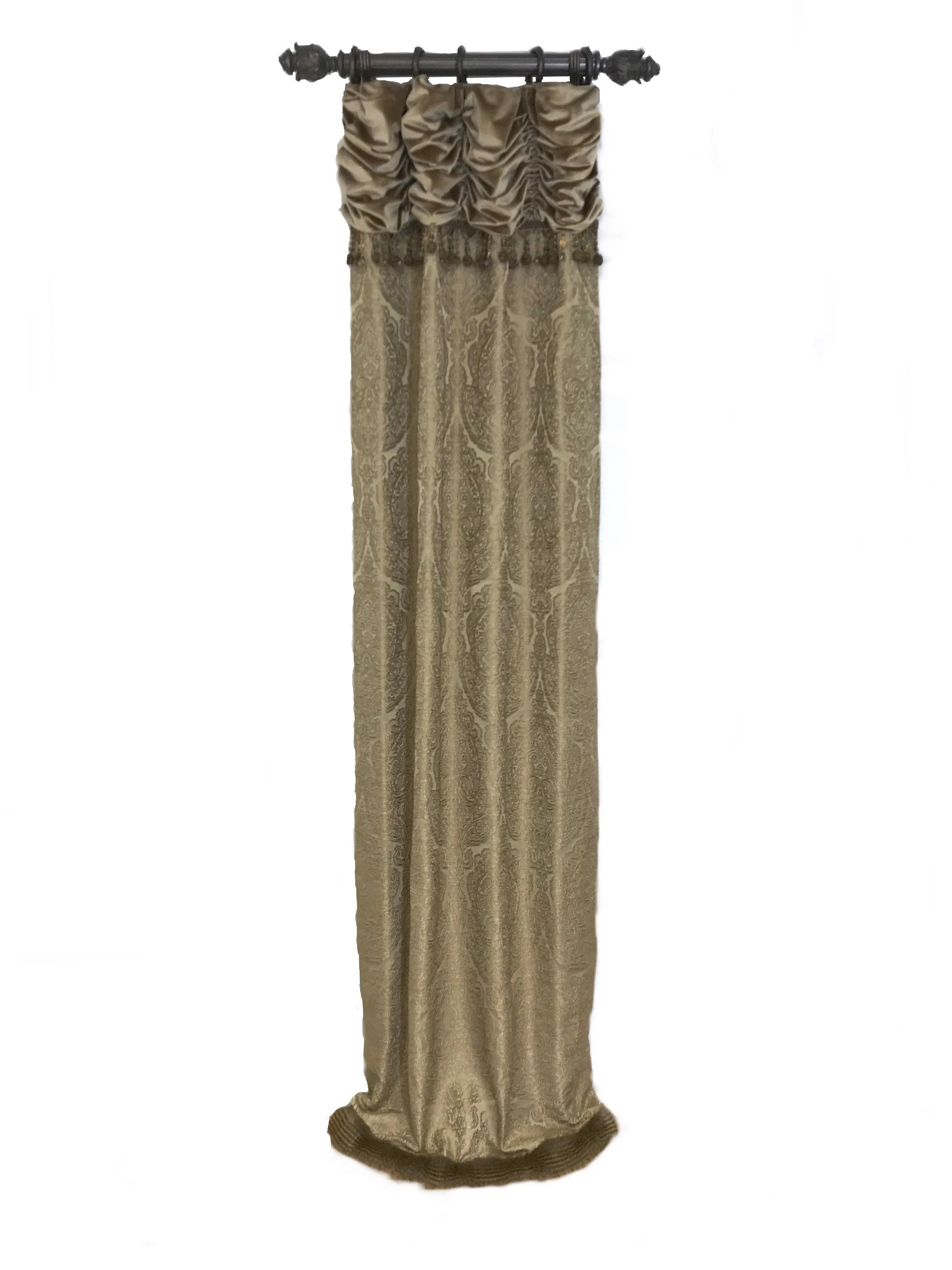 Luxury Curtain Panel Style#14 Champagne