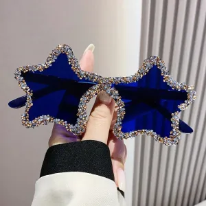 Luxury Diamond Star Shape Sunglasses