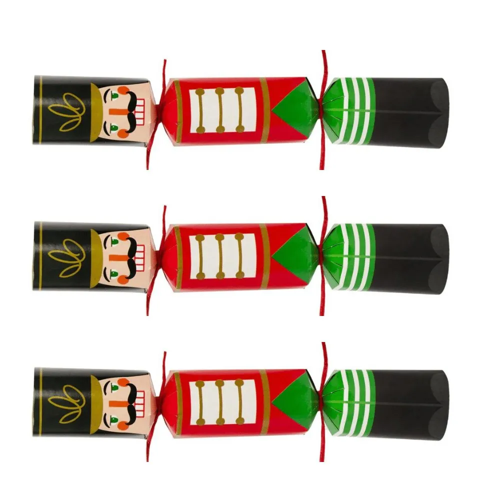 Luxury Eco Crackers - Nutcracker (Set of 6)