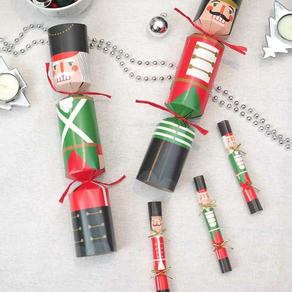 Luxury Eco Crackers - Nutcracker (Set of 6)