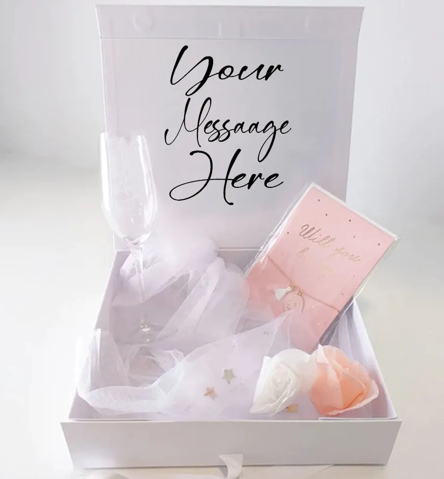 Luxury Personalised Confirmation Gift Box Script design