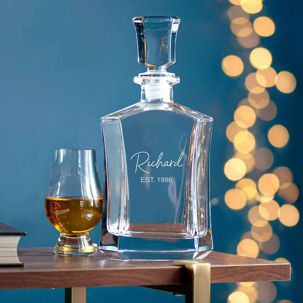 Luxury Personalised Signature Decanter