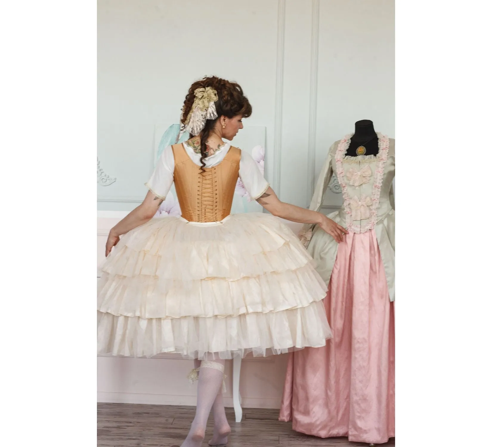 Luxury Rococo pannier