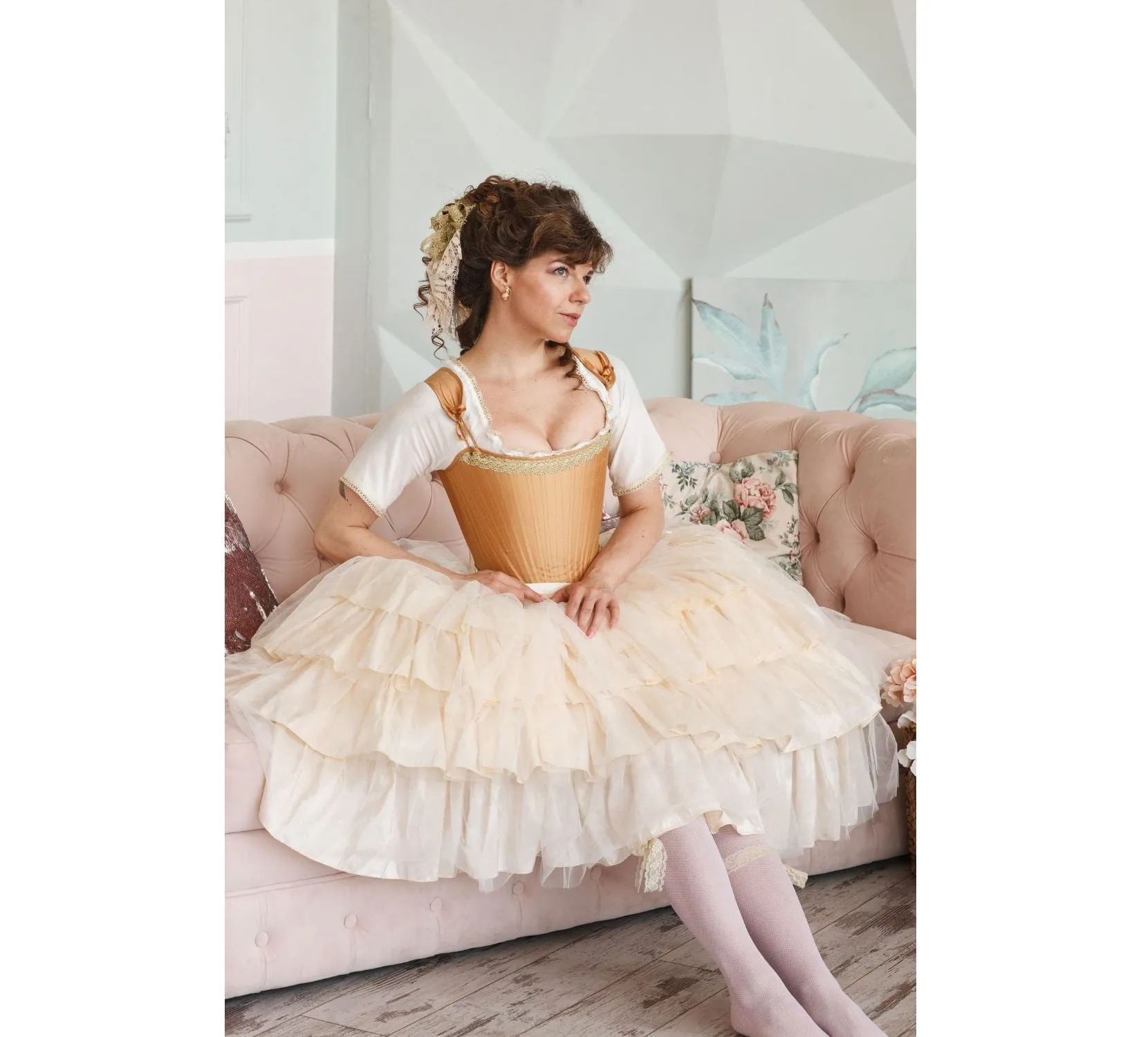 Luxury Rococo pannier