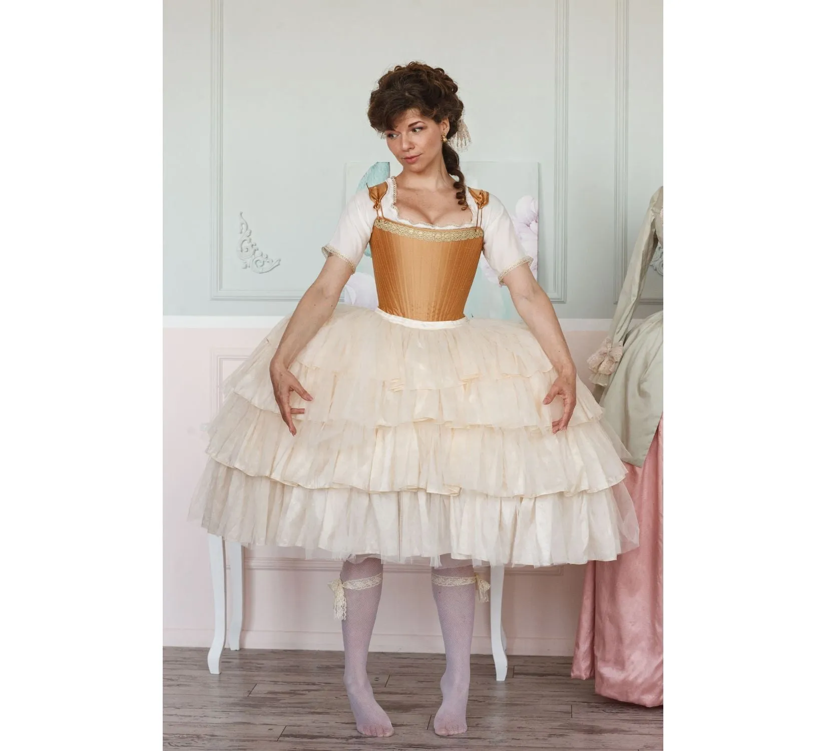 Luxury Rococo pannier