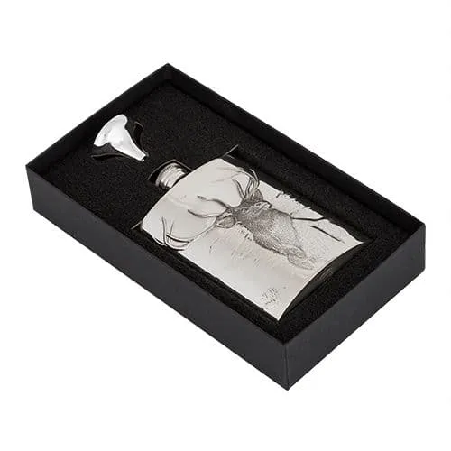 Luxury Stag Hip Flask