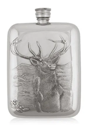 Luxury Stag Hip Flask