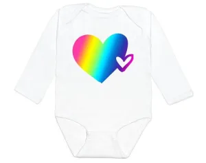 Magical Heart L/S White Bodysuit