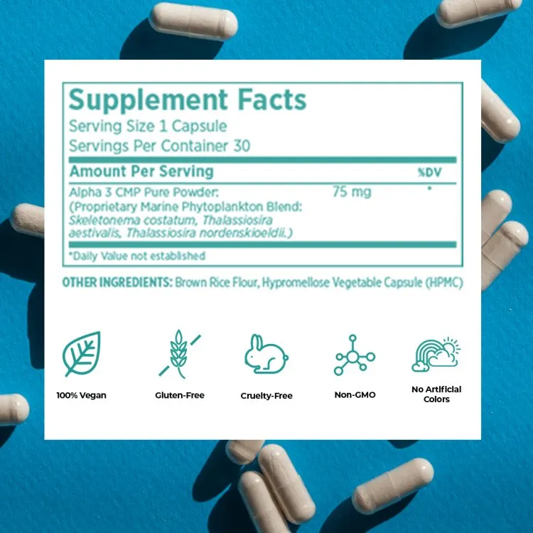 Marine Phytoplankton (Capsule) - Essential Ocean Nutrition