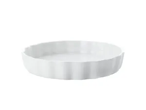Maxwell & Williams White Basics Flan Dish 13cm