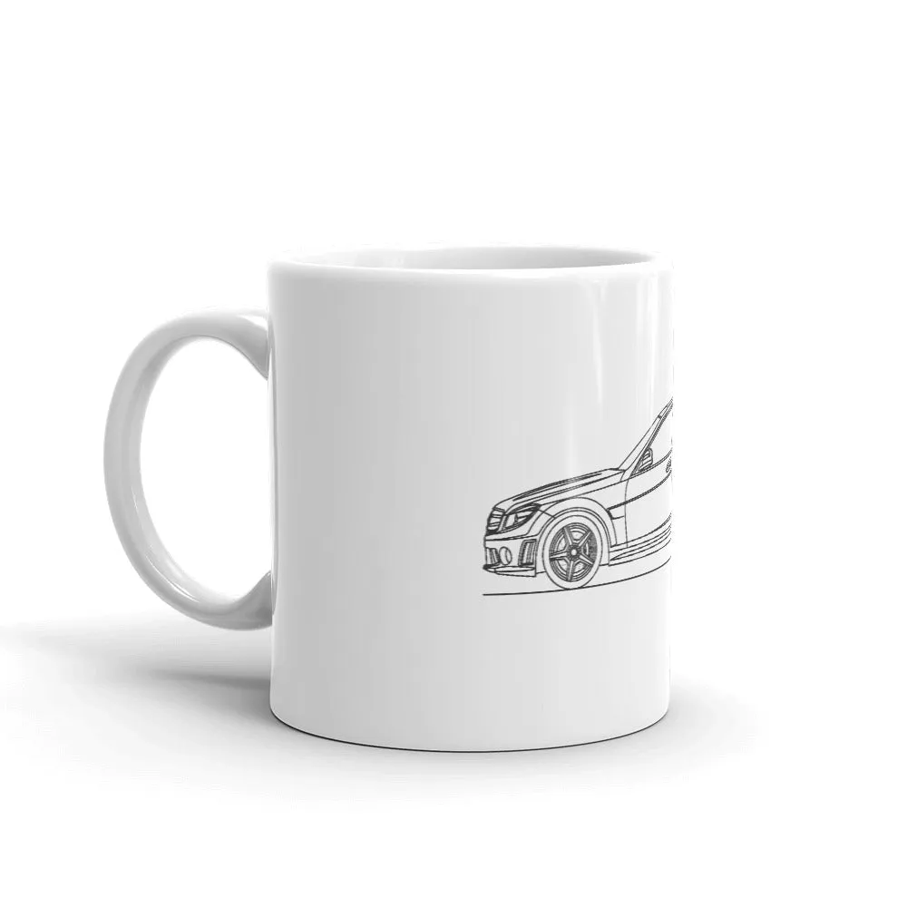 Mercedes-Benz C 63 AMG Sedan Outline Mug