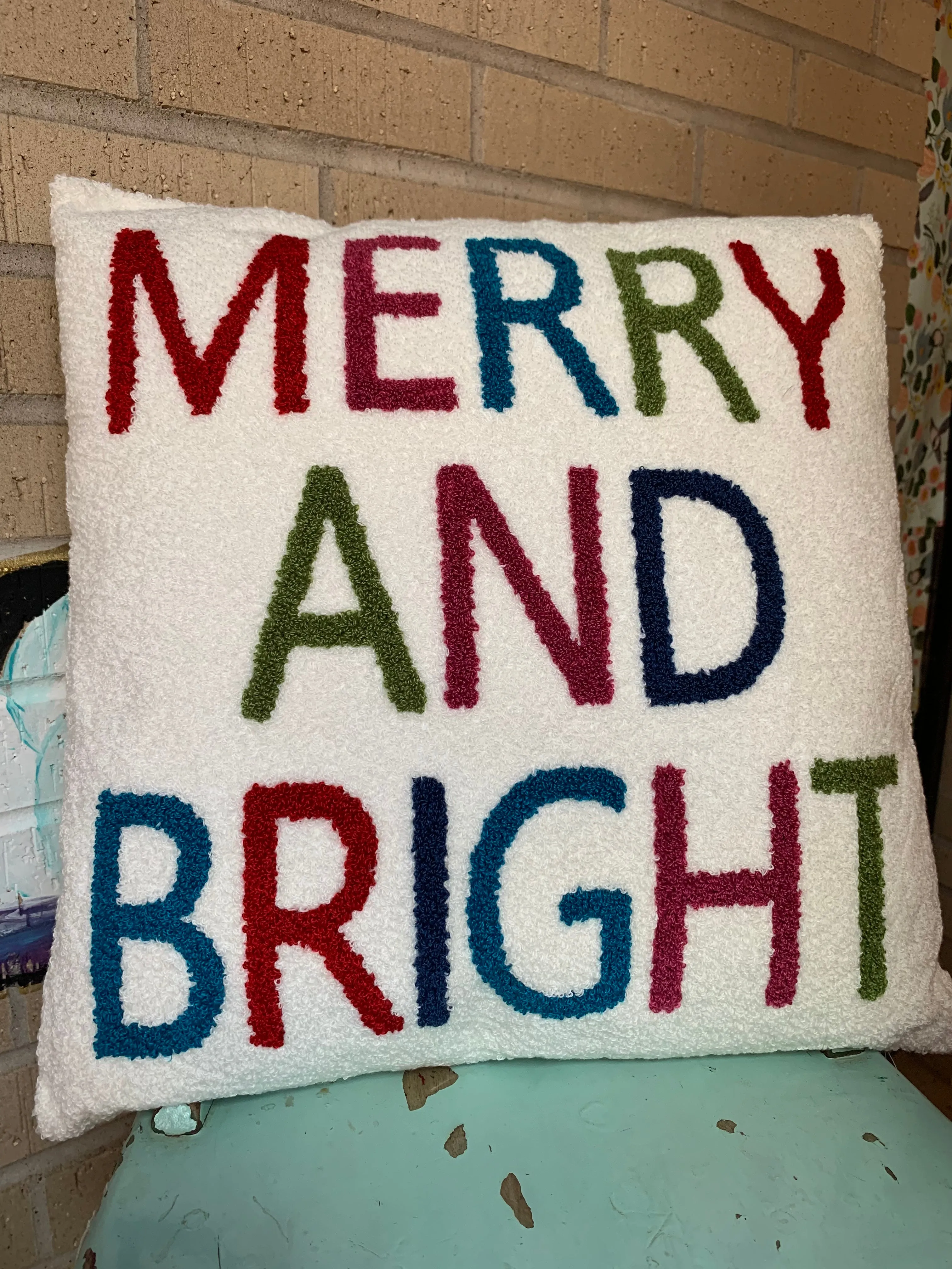 Merry & Bright Pillow