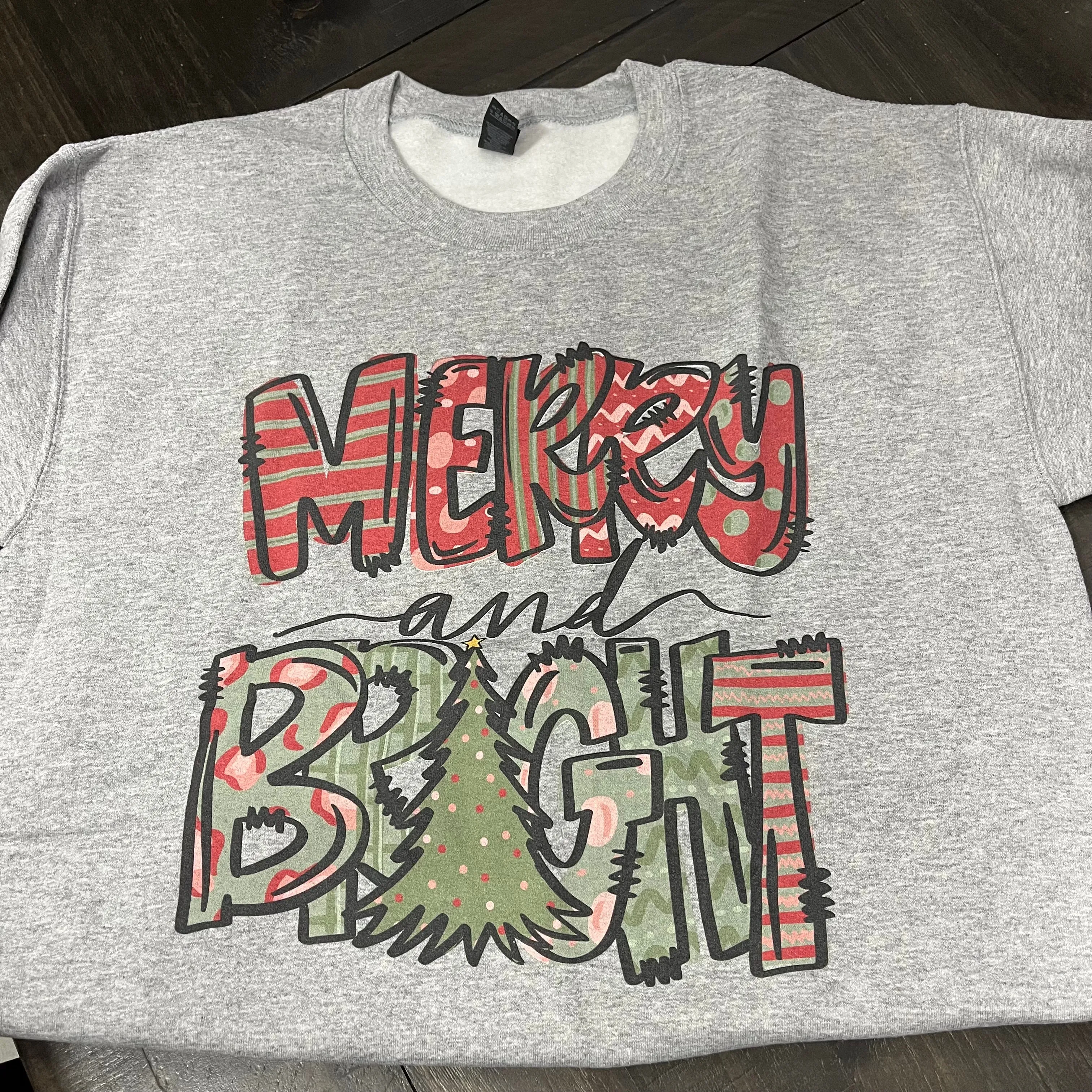 Merry & Bright Sweatshirt