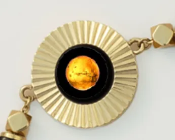 MG0143-Planet Bracelets : 14K Gold Plated