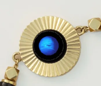 MG0143-Planet Bracelets : 14K Gold Plated