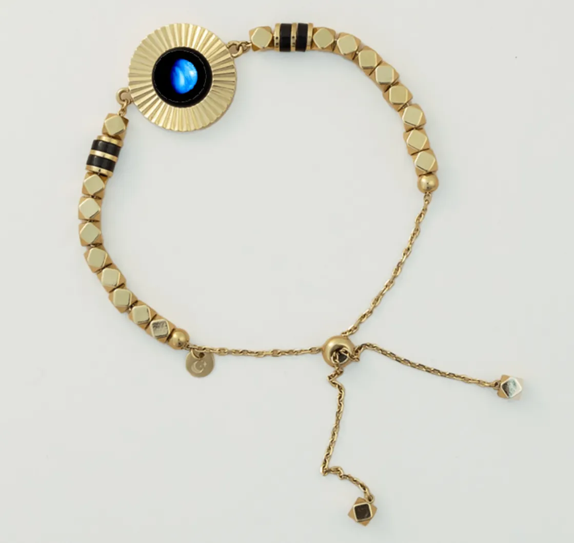 MG0143-Planet Bracelets : 14K Gold Plated