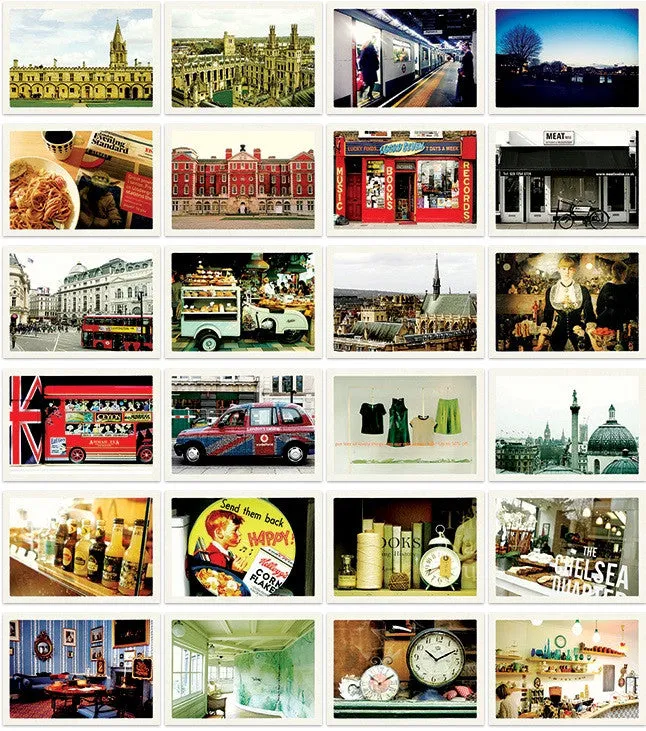 Mini Postcard Set Ver. 02 - London